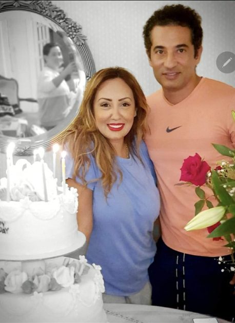 شيماء فوزي زوجة عمرو سعد تهنئه بعيد ميلاده - صور